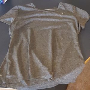 Champion Gray womens workout shirt